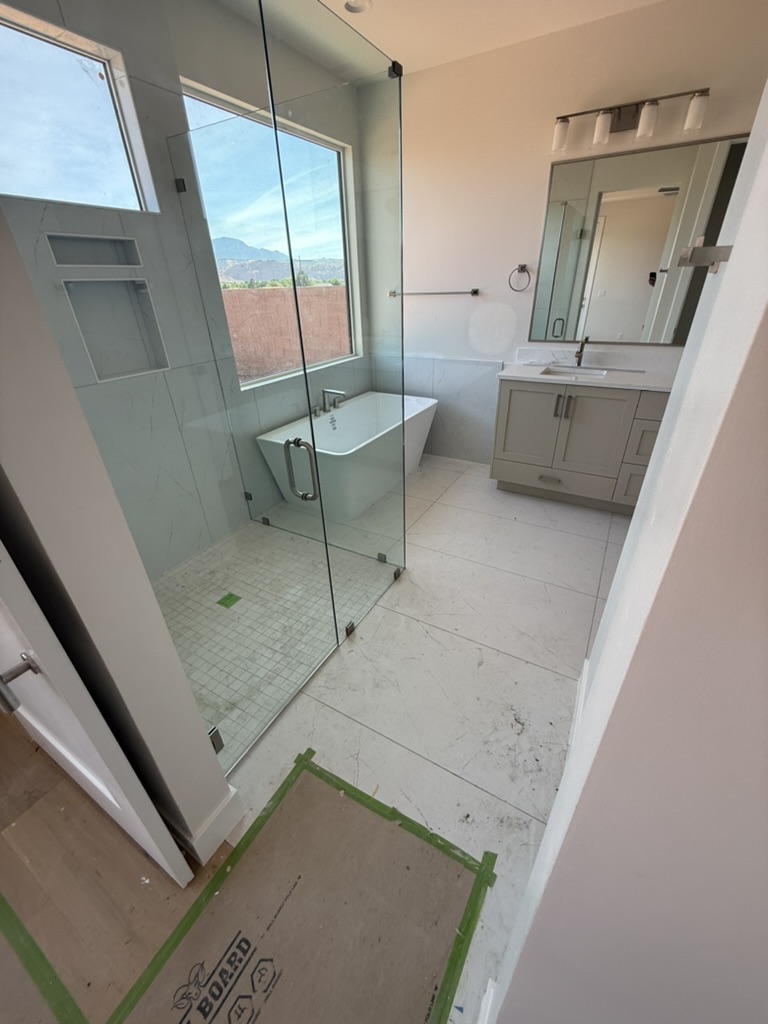 Lot 9 primary bathroom